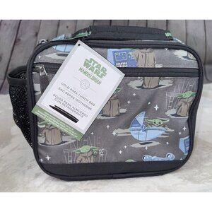 NWT POTTERY BARN KIDS Star Wars Glow In The Dark Cold Pack Lunch Bag